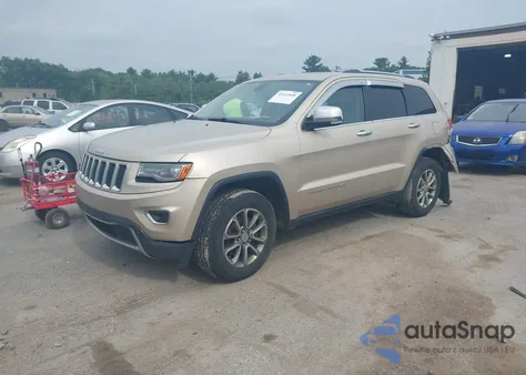 2014 Jeep Grand Cherokee Limited z USA, uszkodzony, nr VIN 1C4RJEBG0EC285560